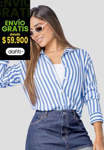 Camisa Mujer Estampado Mp 114378 MP