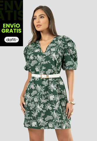 Vestido Mujer Estampado Mp 112594 MP