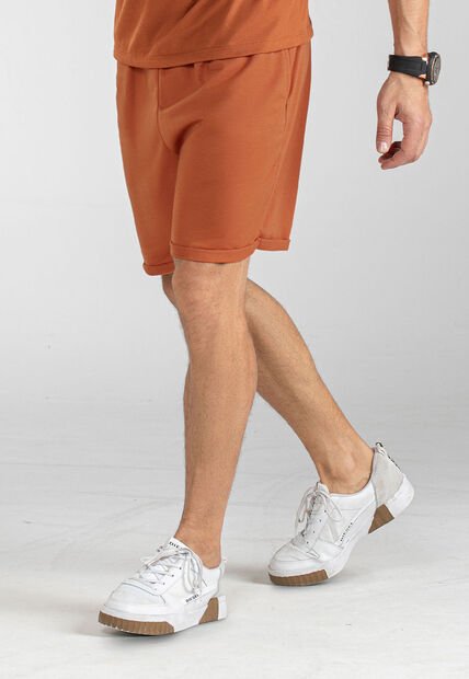 Bermuda Hombre Naranja Mp 100496