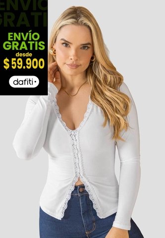 Camibuzo Mujer Blanco Mp 114382 MP