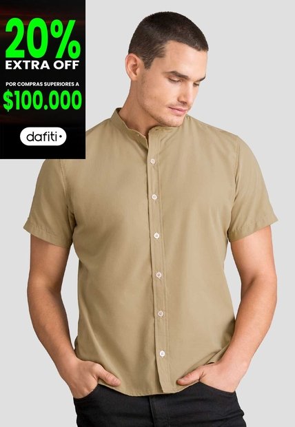 Camisa Hombre Latte Mp 105331