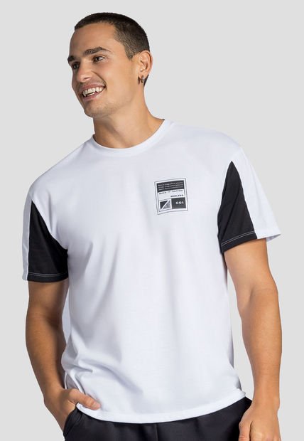 Camiseta Hombre Bicolor Mp 111242