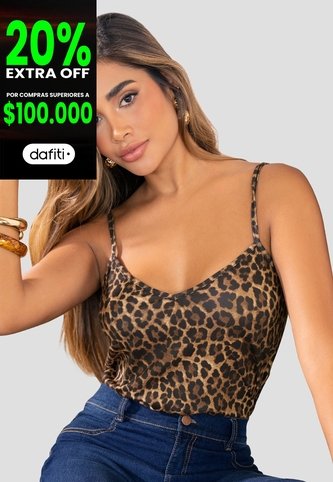 Blusa Mujer Estampado Mp 112626 MP