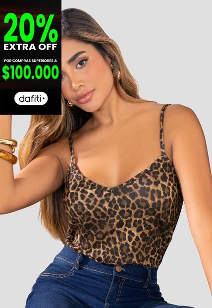 Blusa Mujer Estampado Mp 112626