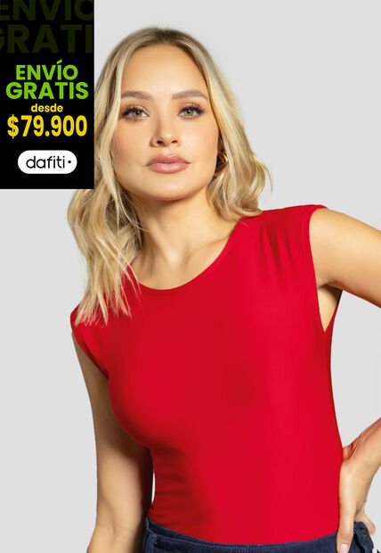 Blusa Mujer Rojo Mp 112213