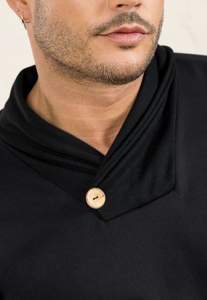 Buzo Hombre Negro Mp 107250