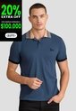 Polo Hombre Azul Profundo Mp 87618 de MP