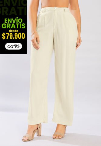 Pantalón Mujer Crema Mp 114107 MP