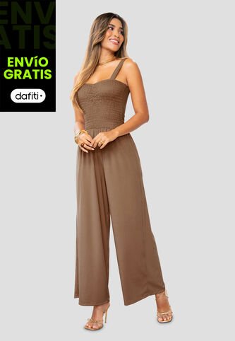 Enterizo Largo Mujer Chocolate Mp 1064 MP