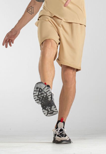 Bermuda Hombre Beige Mp 100496