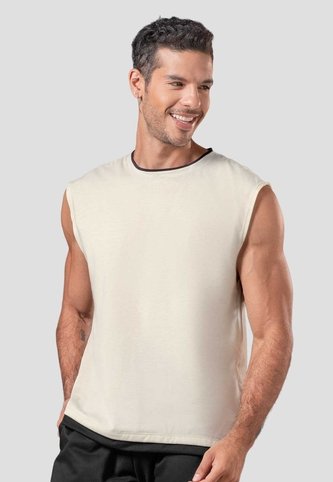 Camisilla Hombre Crema Mp 114490 MP