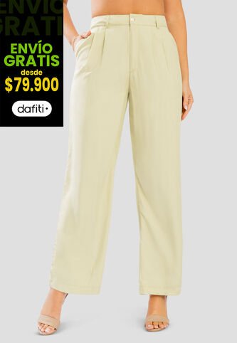 Pantalón Mujer Verde Matcha Mp 114107 MP