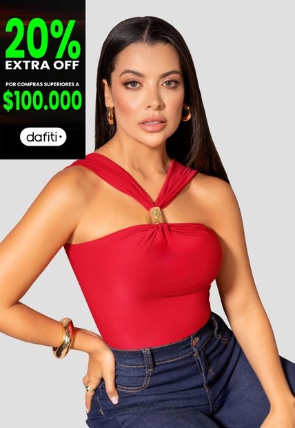 Blusa Mujer Rojo Mp 112516