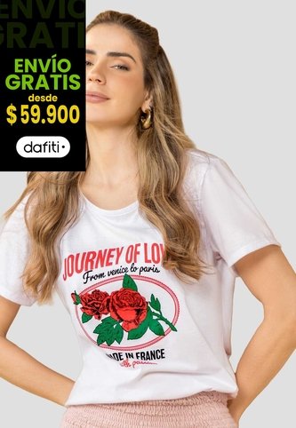 Camiseta Mujer Blanco Mp 114227 MP