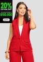 Blazer Mujer Rojo Mp 112514 de MP
