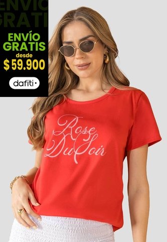 Camiseta Mujer Rojo Mp 114225 MP