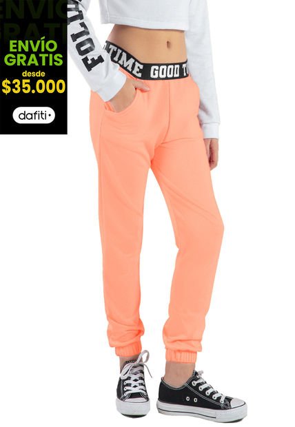 Jogger Infantil Femenino Mandarina Mp 92855