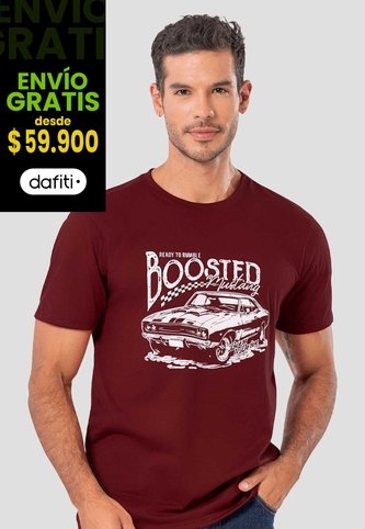 Camiseta Hombre Merlot Mp 114230 MP