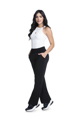 Pantalón Mujer Negro Mp 35596