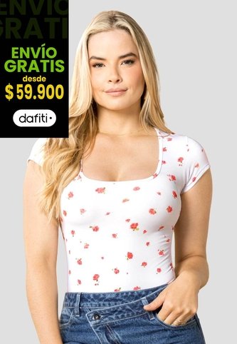 Body Mujer Estampado Mp 114422 MP