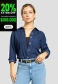Camisa Mujer Azul Mp 111861 de MP