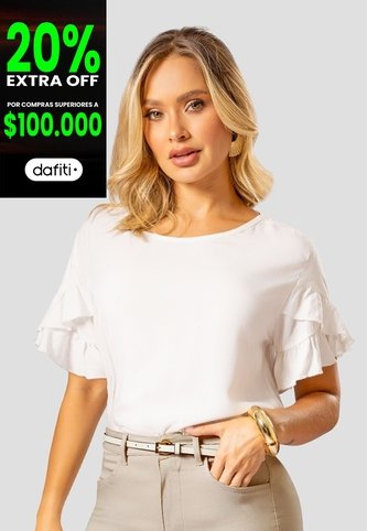 Blusa Mujer Crudo Mp 112049 MP