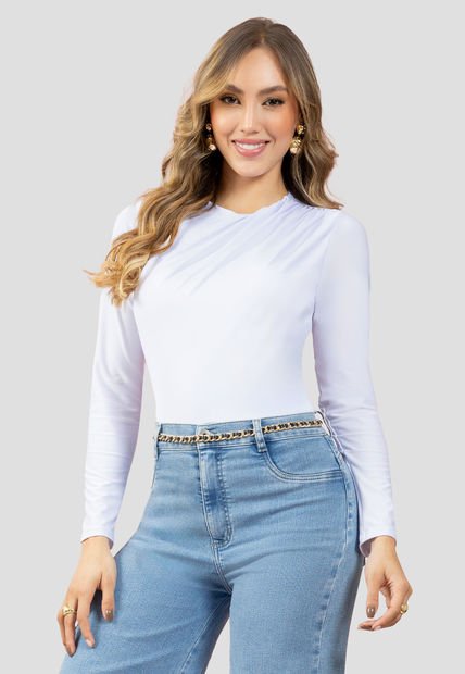 Camibuzo Mujer Blanco Mp 111269