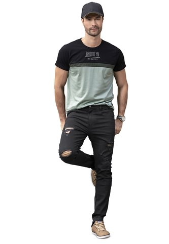Camiseta Hombre Multicolor Mp 34807 MP