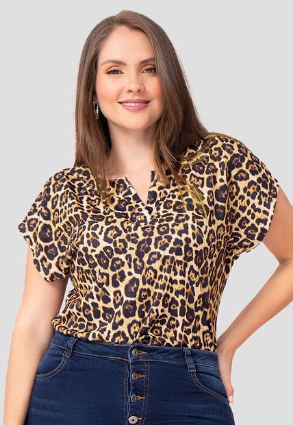 Blusa Mujer Estampado Mp 111090