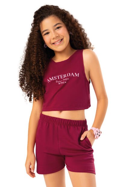 Conjunto Infantil Bebés Rojo Mp 101771