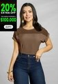 Blusa Mujer Chocolate Mp 111779 de MP