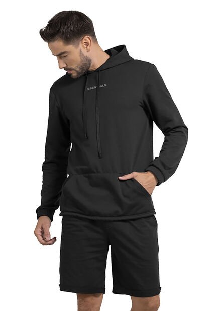 Bermuda Hombre Negro Mp 78571