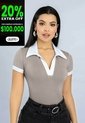 Polo Mujer Café Pardo Mp 111394 de MP