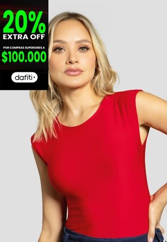 Blusa Mujer Rojo Mp 112213 MP