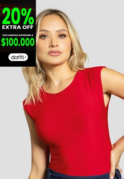 Blusa Mujer Rojo Mp 112213