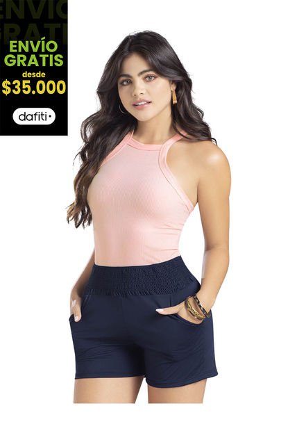 Camiseta Mujer Rosado Mp 34598