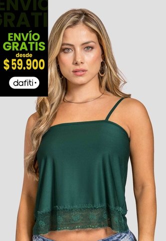 Blusa Mujer Verde Pino Mp 114387 MP