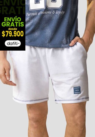 Bermuda Hombre Blanco Mp 113604 MP