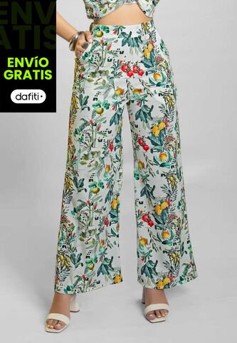 Pantalón Mujer Estampado Mp 111778 MP