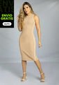 Vestido Largo Mujer Latte Mp 111776 de MP