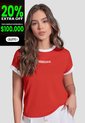 Camiseta Mujer Rojo Mp 110989 de MP