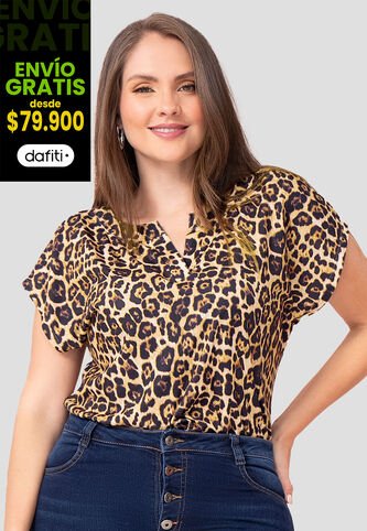 Blusa Mujer Estampado Mp 111090 MP
