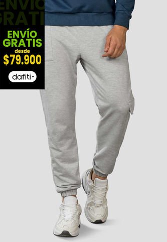 Jogger Hombre Gris Jaspe Mp 104553 MP