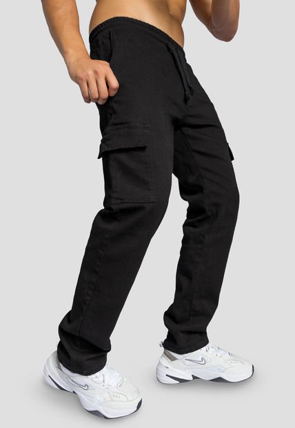 Jogger Hombre Negro Mp 111057