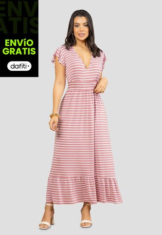 Vestido Mujer Estampado Mp 112027 MP