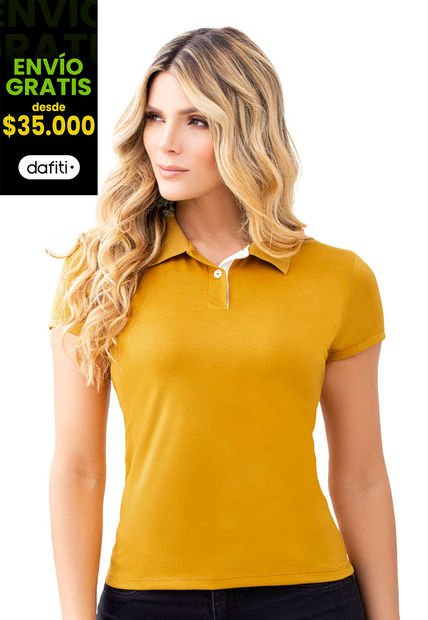Polo Mujer Naranja Mp 76592