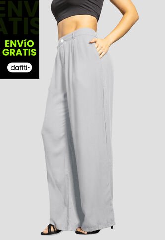Pantalón Mujer Gris Claro Mp 112221 MP