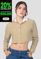 Camisa Mujer Latte Mp 110586 de MP