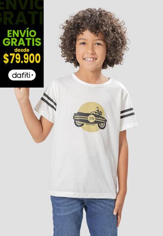 Camiseta Infantil Femenino Blanco Mp 105114 MP