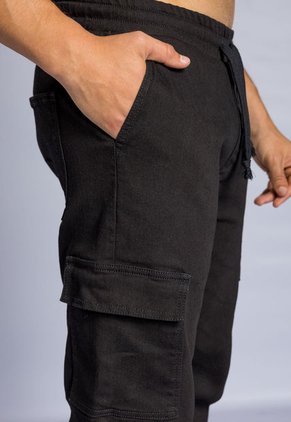 Jogger Hombre Negro Mp 111057